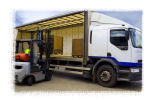 Pallet storage and deliveries taken